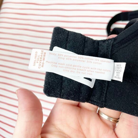 BUY 1 GET 1 FREE Black cacique 44c unlined full coverage no wire - Picture 8 of 9